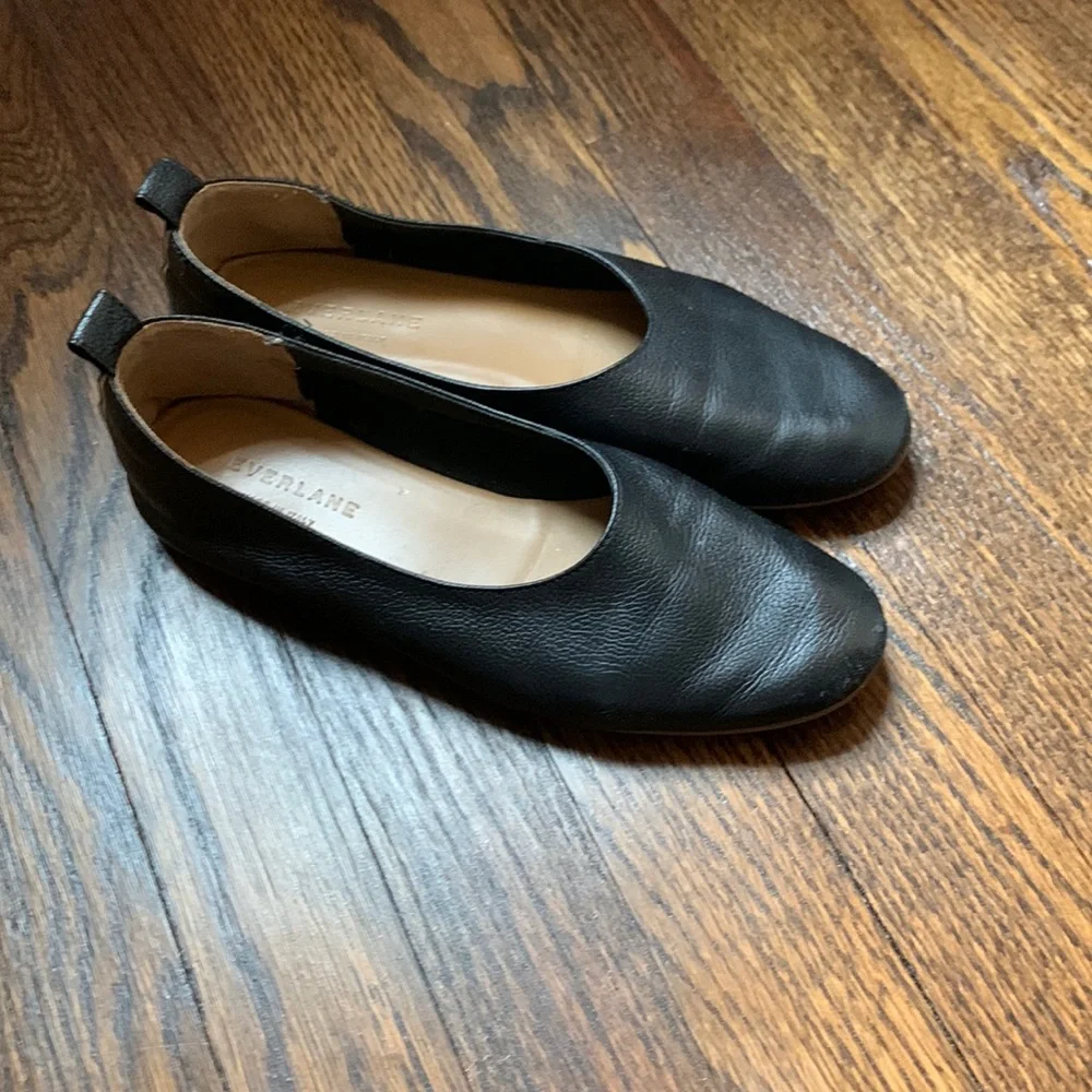 Everlane Day Flat size 5 Black - Picture 1 of 5